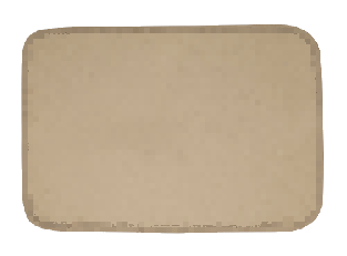 HiDREAM 洗えるペット用吸水マット カーキブラウン XS 35×48cm